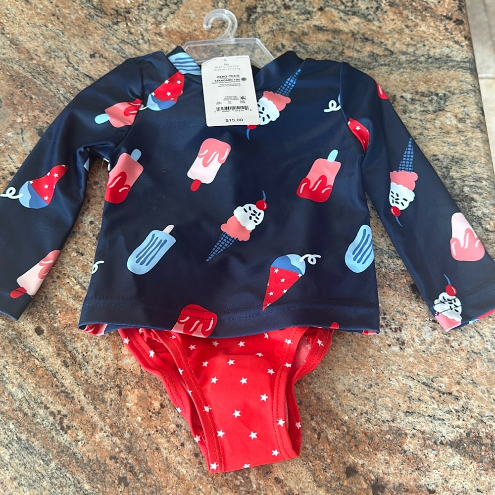 4th of July bathing suit.